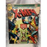 A LARGE XMEN COMIC STYLE CANVAS