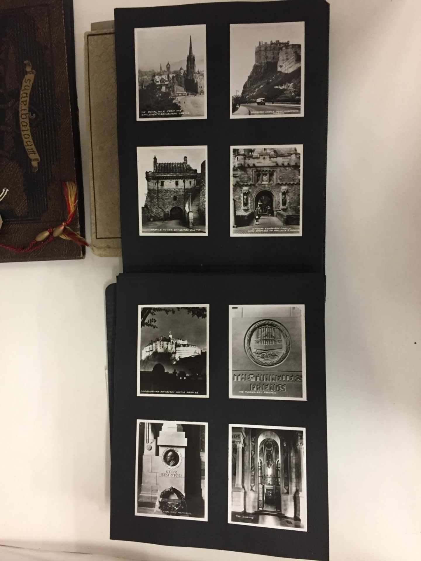 FOUR VINTAGE PHOTOGRAPH AND POSTCARD ALBUMS - Image 5 of 7