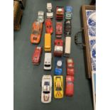 A COLLECTION OF CORGI CARS