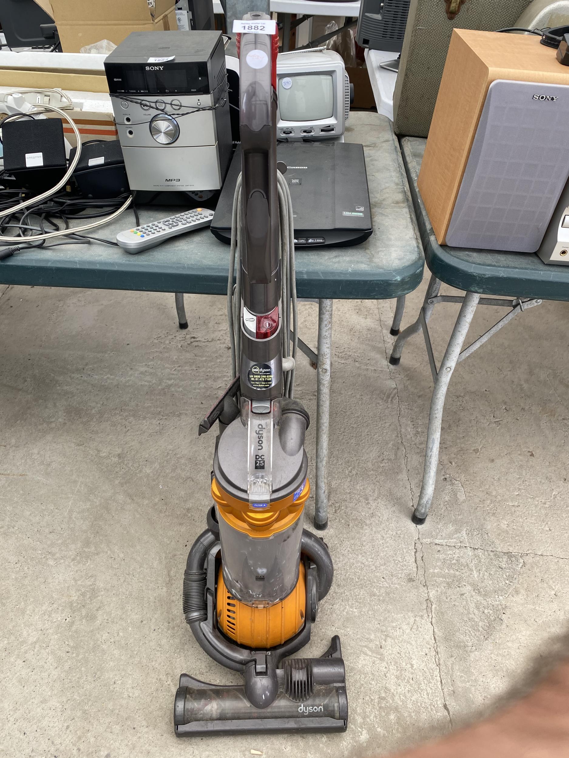 A DYSON DC25 VACUUM CLEANER