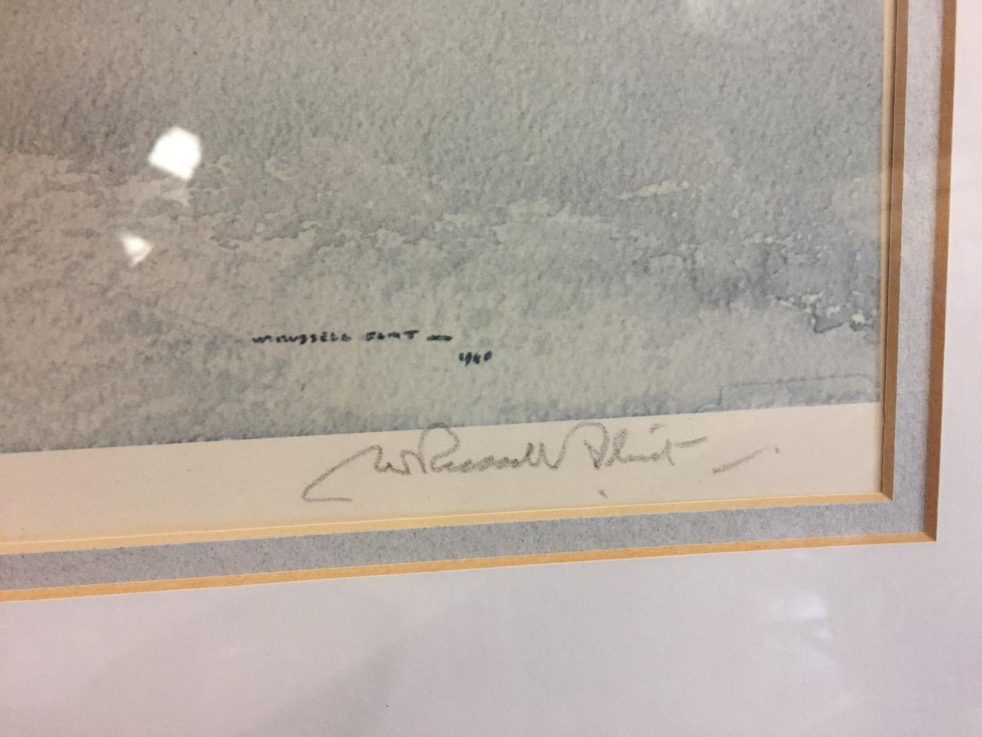 A PENCIL SIGNED SIR WILLIAM RUSSELL FLINT PRINT, SIGNED TO LOWER RIGHT CORNER WITH FINE ART GUILD - Image 3 of 6