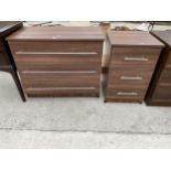 TWO MODERN CHESTS OF DRAWERS 30.5"X16"