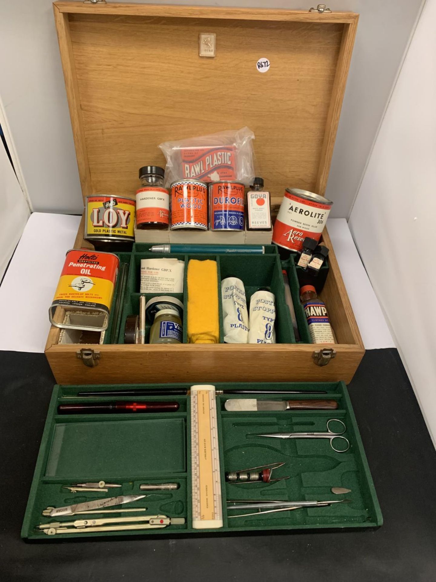 A VINTAGE MODEL ENGINEERS BOX