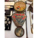 THREE VINTAGE TINS