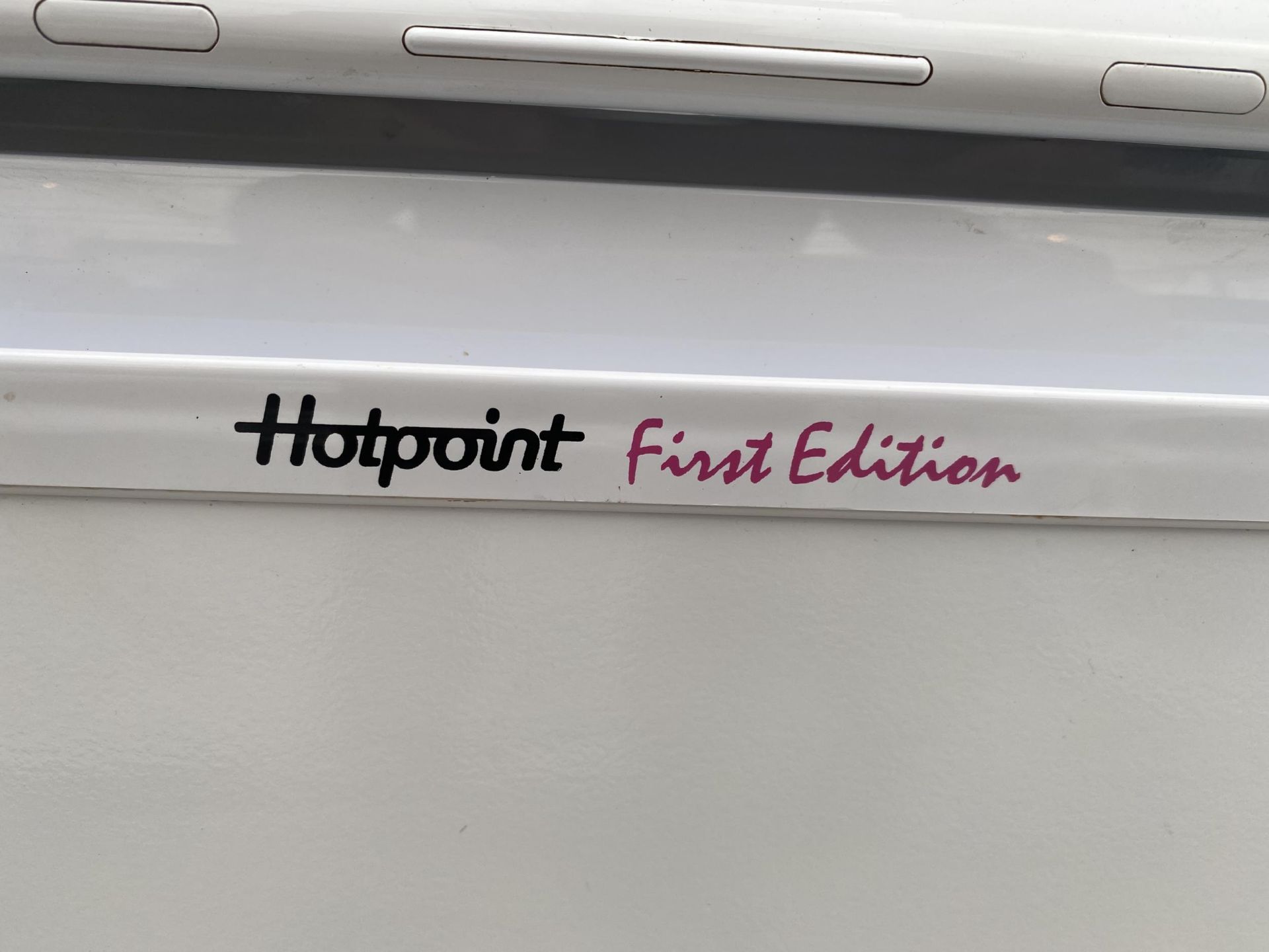 A WHITE HOTPOINT FIRST EDITION UNDERCOUNTER FRIDGE - Image 2 of 3