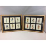 TWO FRAMED PRINTS OF DICKENS NOVELS