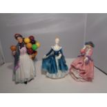 THREE ROYAL DOULTON FIGURES