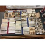 A LARGE COLLECTION OF 550+ ANTIQUE AND VINTAGE POSTCARDS RANGING FROM 1908-1970'S. MAINLEY UK - SOME