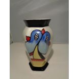 A LORNA BAILEY VASE 'LAKESIDE'