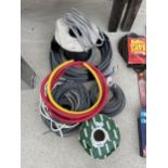 A QUANTITY OF ASSORTED ELECTRIC CABLE