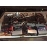 A LARGE SELECTION OF UNOPENED STAR TREK COLLECTORS MAGAZINES AND THE NEXT GENERATION DVDS SEASONS