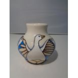 A MOORCROFT VASE 'SIX GEESE'