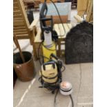 A KARCHER K2.100 PRESSURE WASHER AND A FURTHER POWER CRAFT PRESSURE WASHER