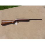 A .177 CALIBRE BREAK BARREL AIR RIFLE, 38CM BARREL, SERIAL NUMBER BC 53096