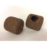 TWO WORLD WAR II NAZI GERMAN BUTTERFLY BOMBS