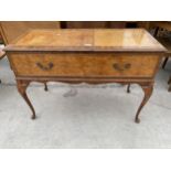 A DYNATRON RADIOGRAM IN WALNUT CASE WITH GARRARD DECK