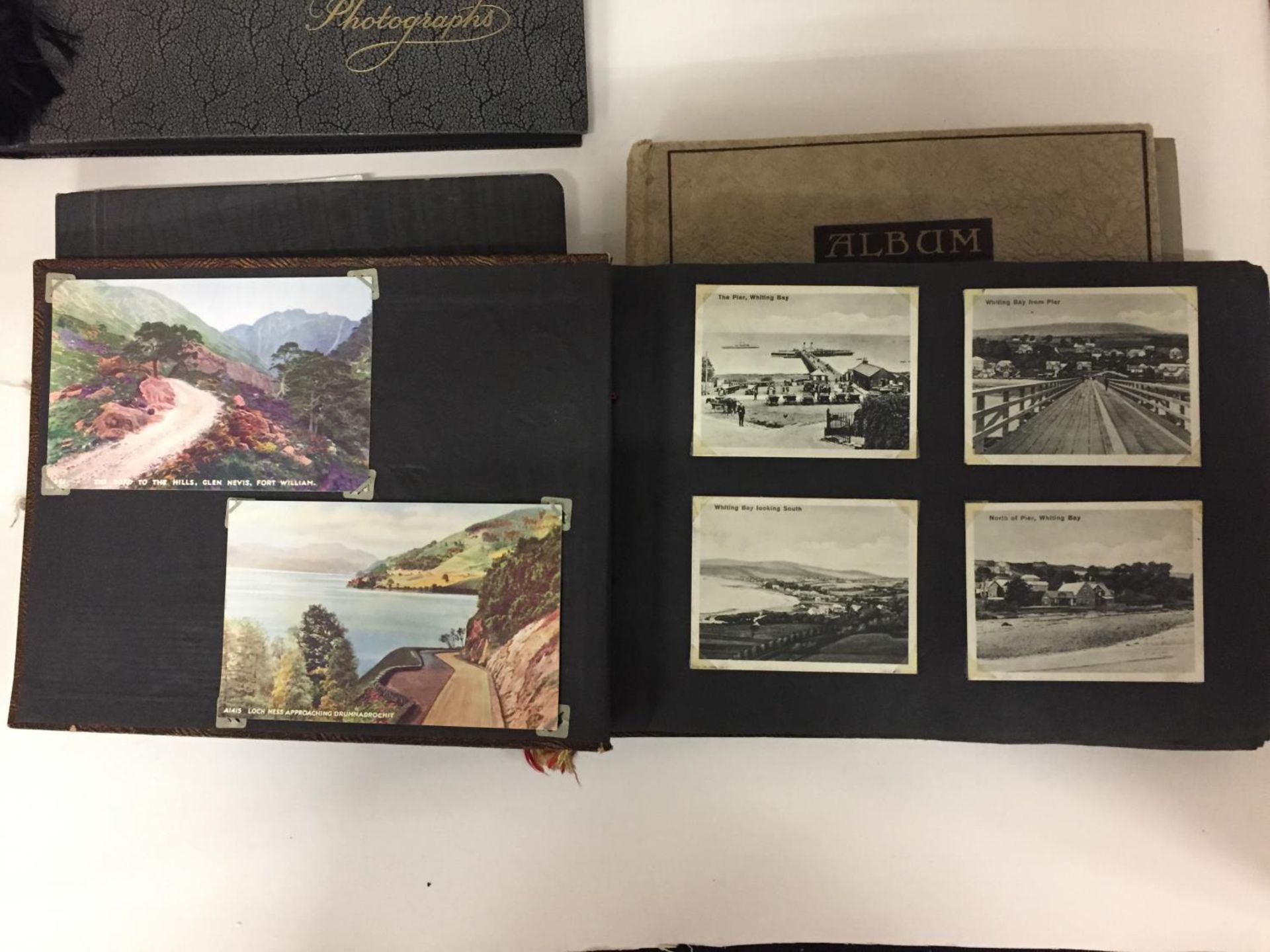 FOUR VINTAGE PHOTOGRAPH AND POSTCARD ALBUMS - Image 6 of 7