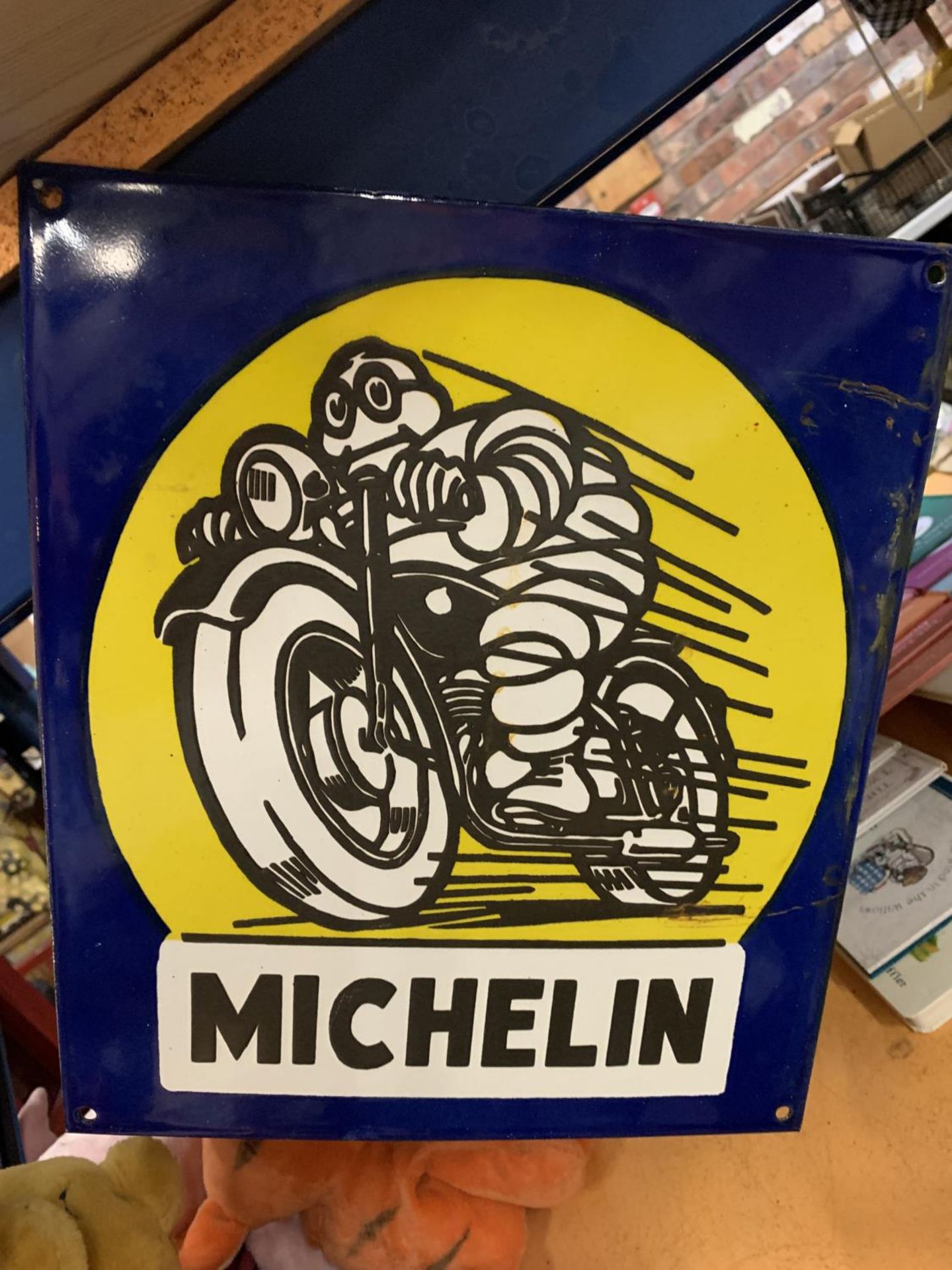 A MICHELIN ENAMEL SIGN - Image 2 of 4