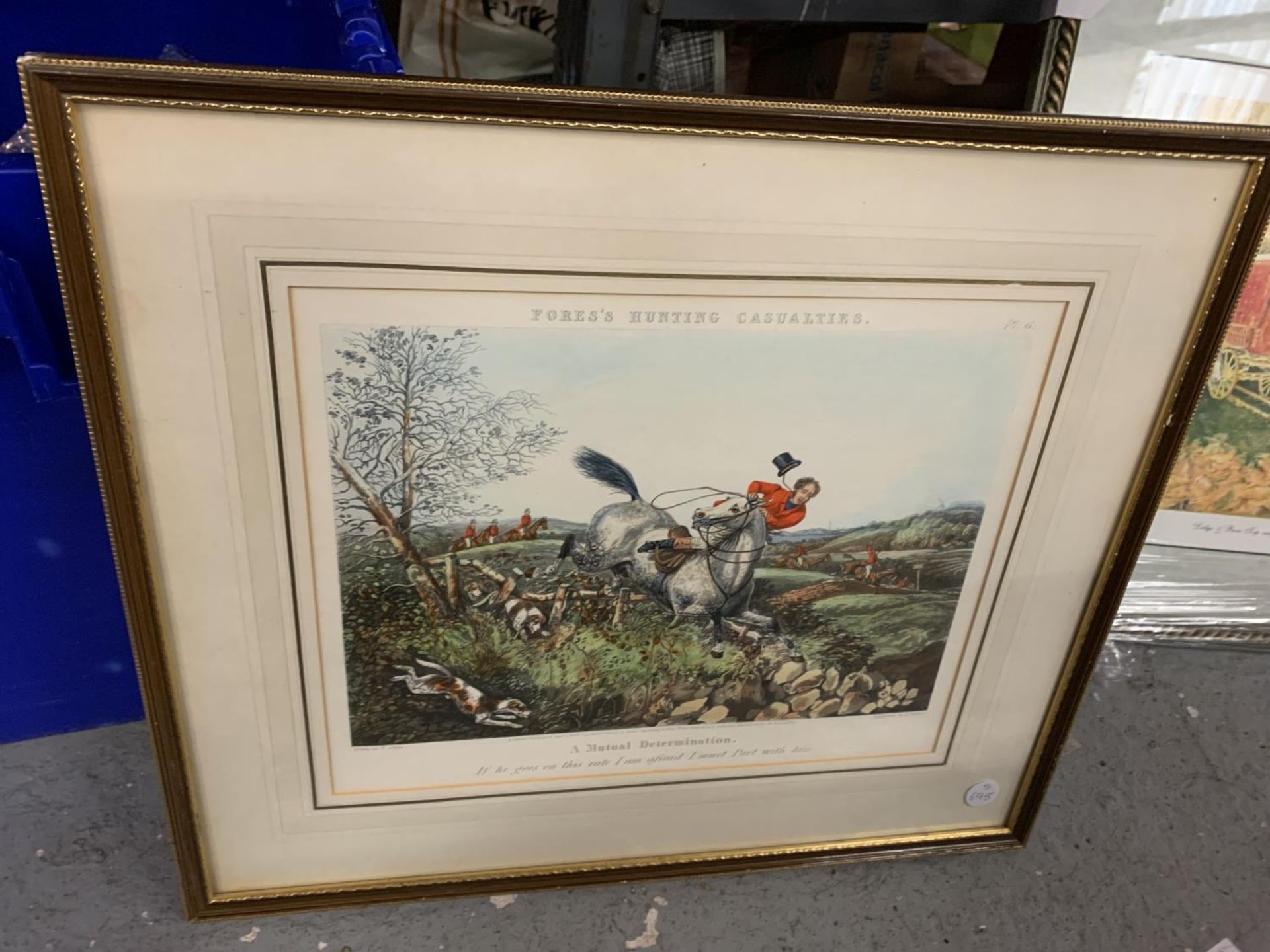FOUR FRAMED FORES'S HUNTING PRINTS - Image 5 of 5