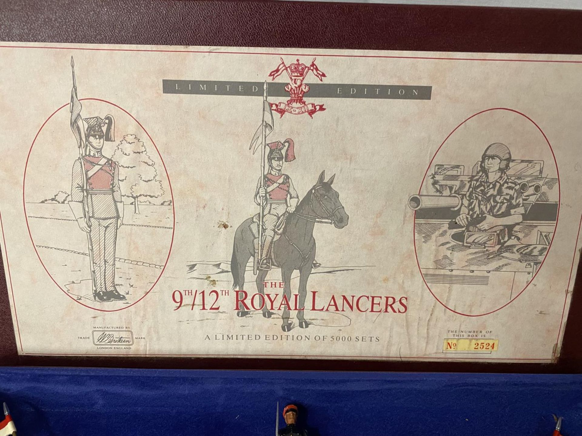 A BOXED BRITIANS THE 9TH/12TH LANCERS TEN PIECE MODEL SOLDIER SET - NUMBER 5392 - LIMITED EDITION - Image 6 of 6