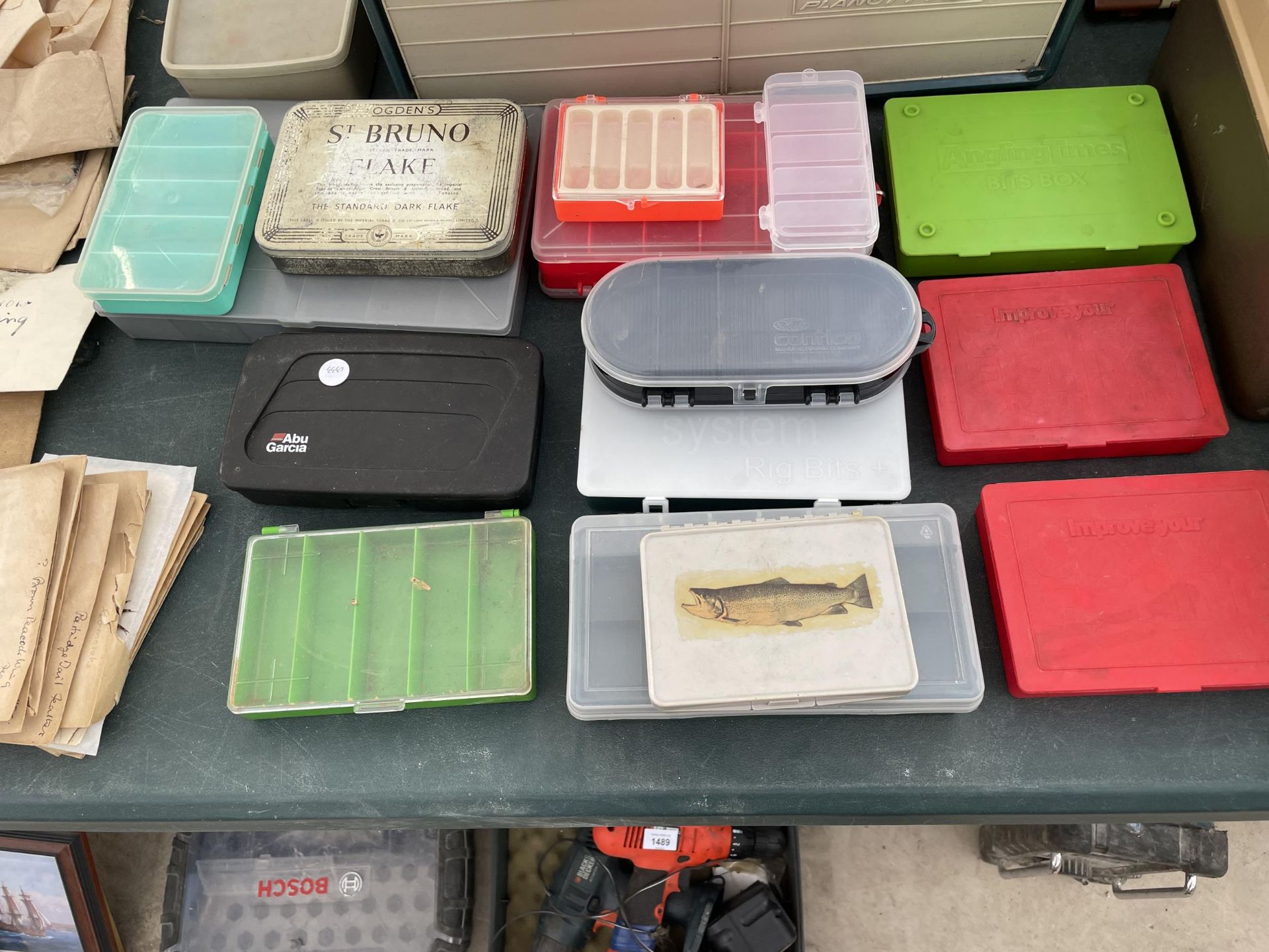 ANM ASSORTMENT OF FISHING TACKLE BOXES - Image 2 of 2