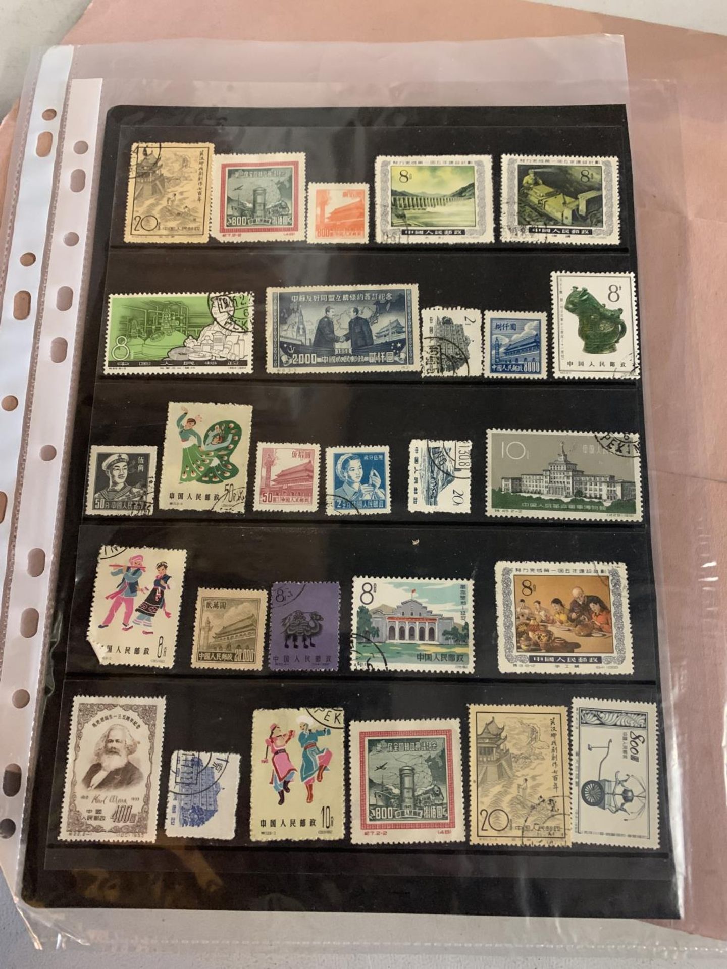 A COLLECTIONS OF STAMPS - Image 4 of 5