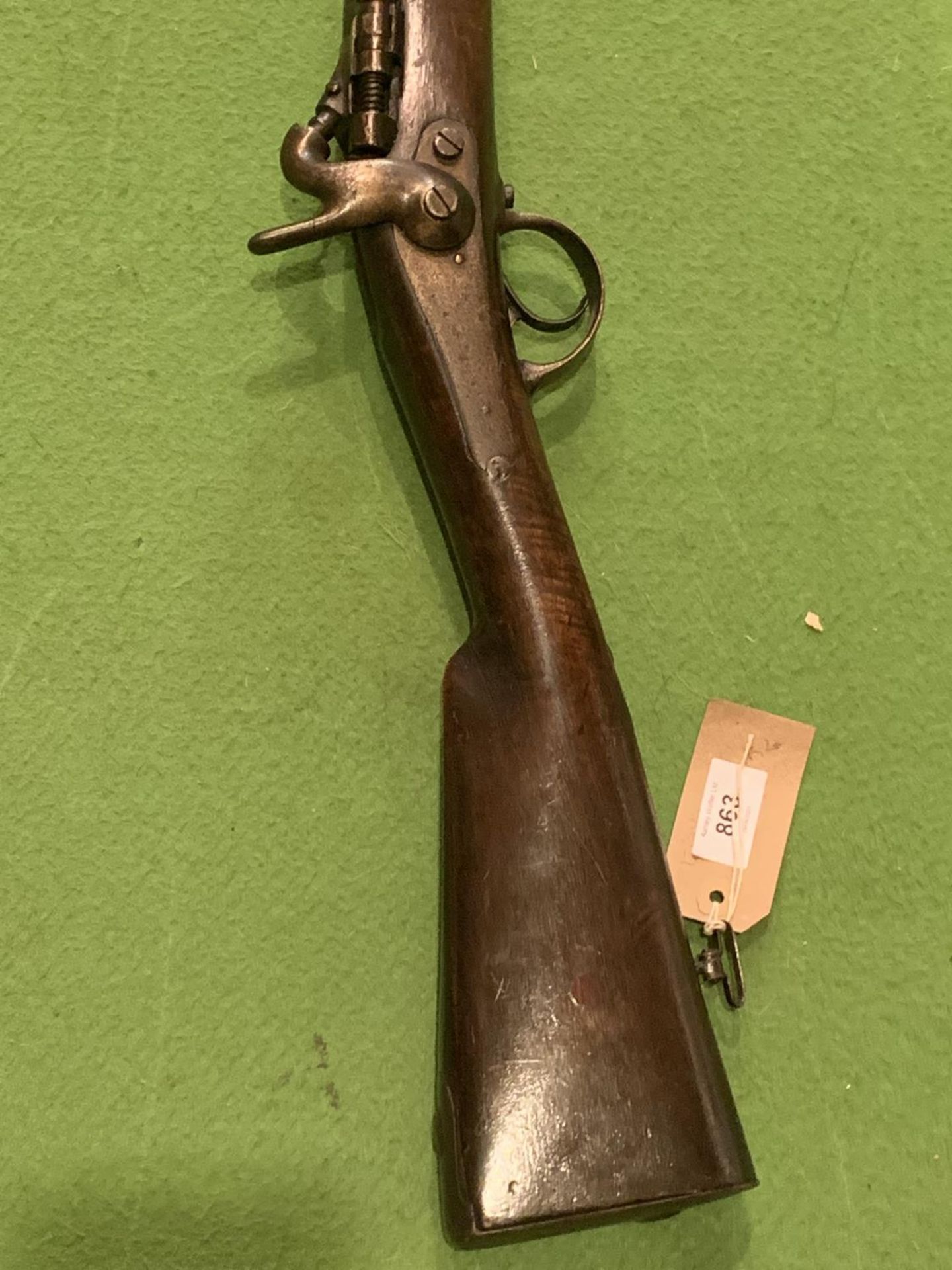 A DEACTIVATED SNYDER CONVERSION SINGLE BARREL SHOTGUN, 81CM BARREL - Image 2 of 5