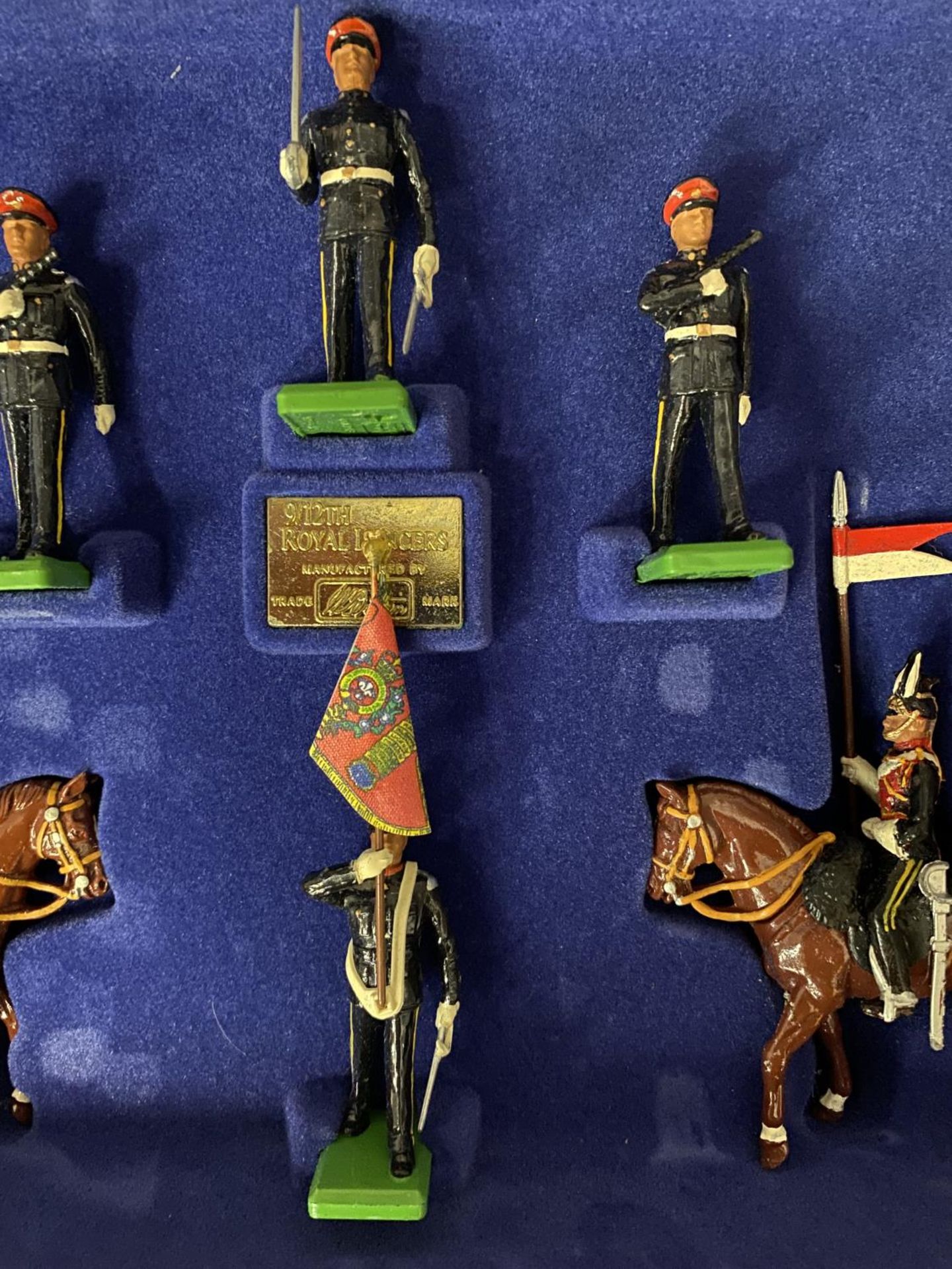 A BOXED BRITIANS THE 9TH/12TH LANCERS TEN PIECE MODEL SOLDIER SET - NUMBER 5392 - LIMITED EDITION - Image 4 of 6