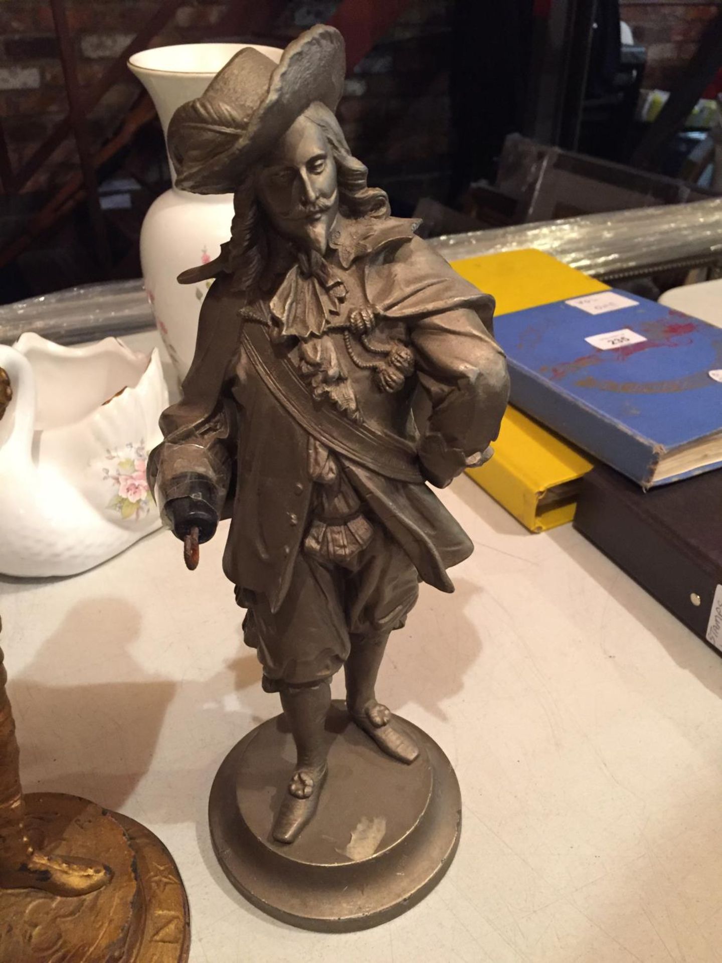 TWO FIGURINES ONE DEPICTING CAPTAIN HOOK - Image 2 of 3