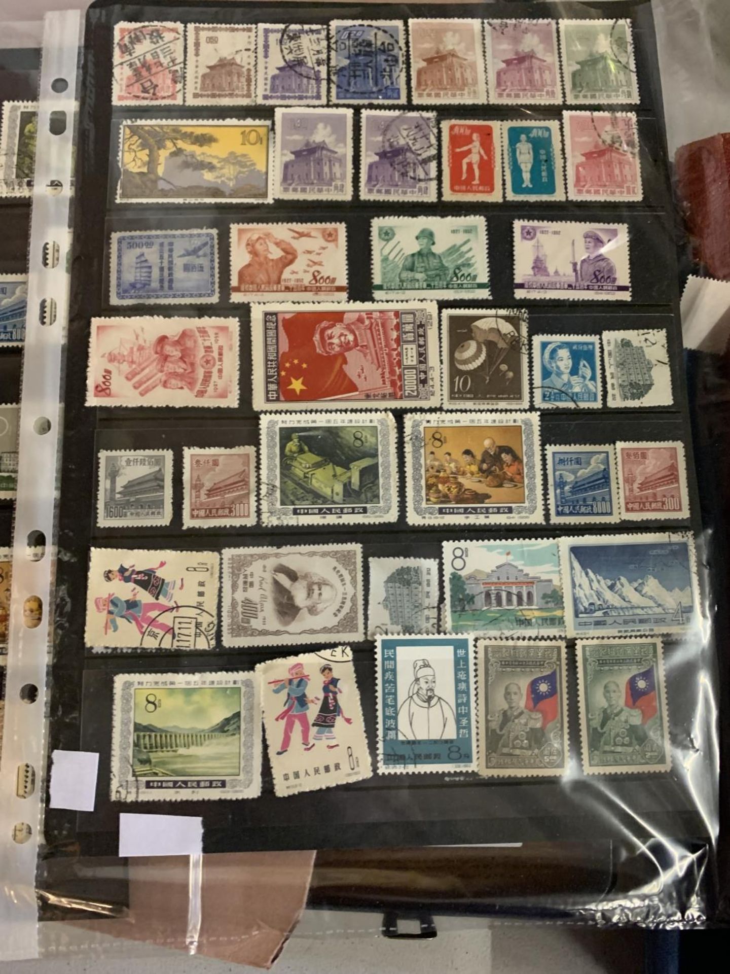A COLLECTIONS OF STAMPS - Image 2 of 5