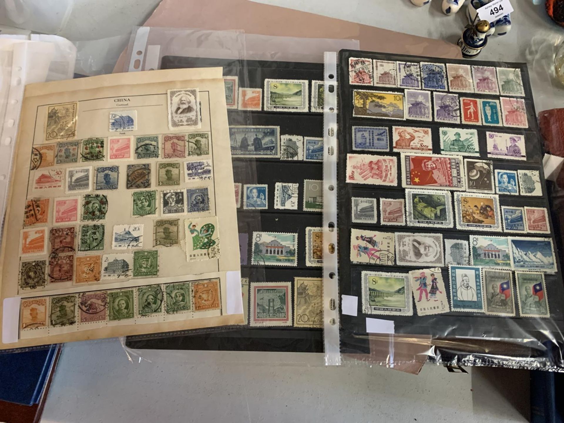 A COLLECTIONS OF STAMPS