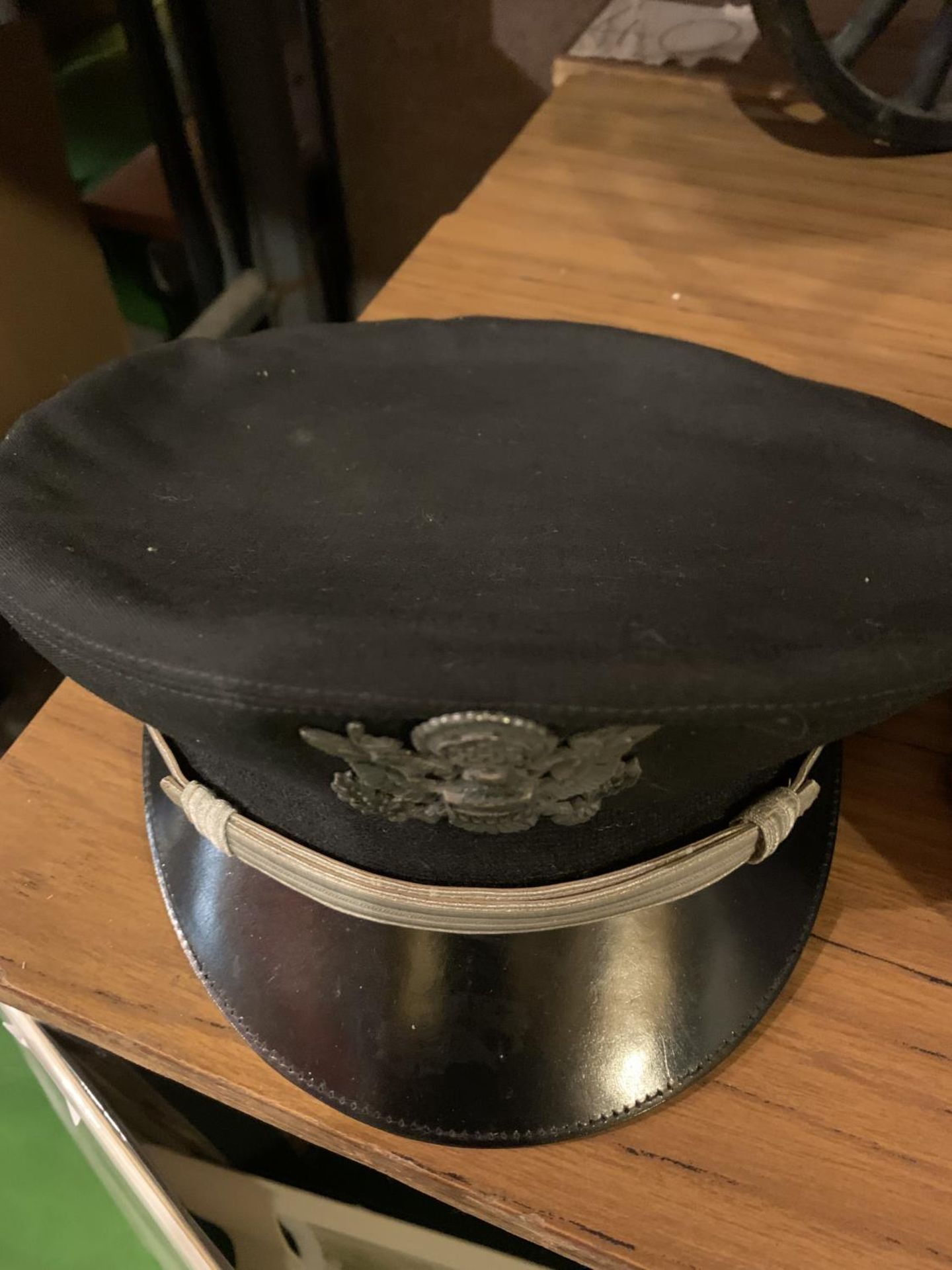 A U.S.A. CAPTAINS PEAKED CAP AND A FRENCH KEPE CAP (2) - Image 3 of 4