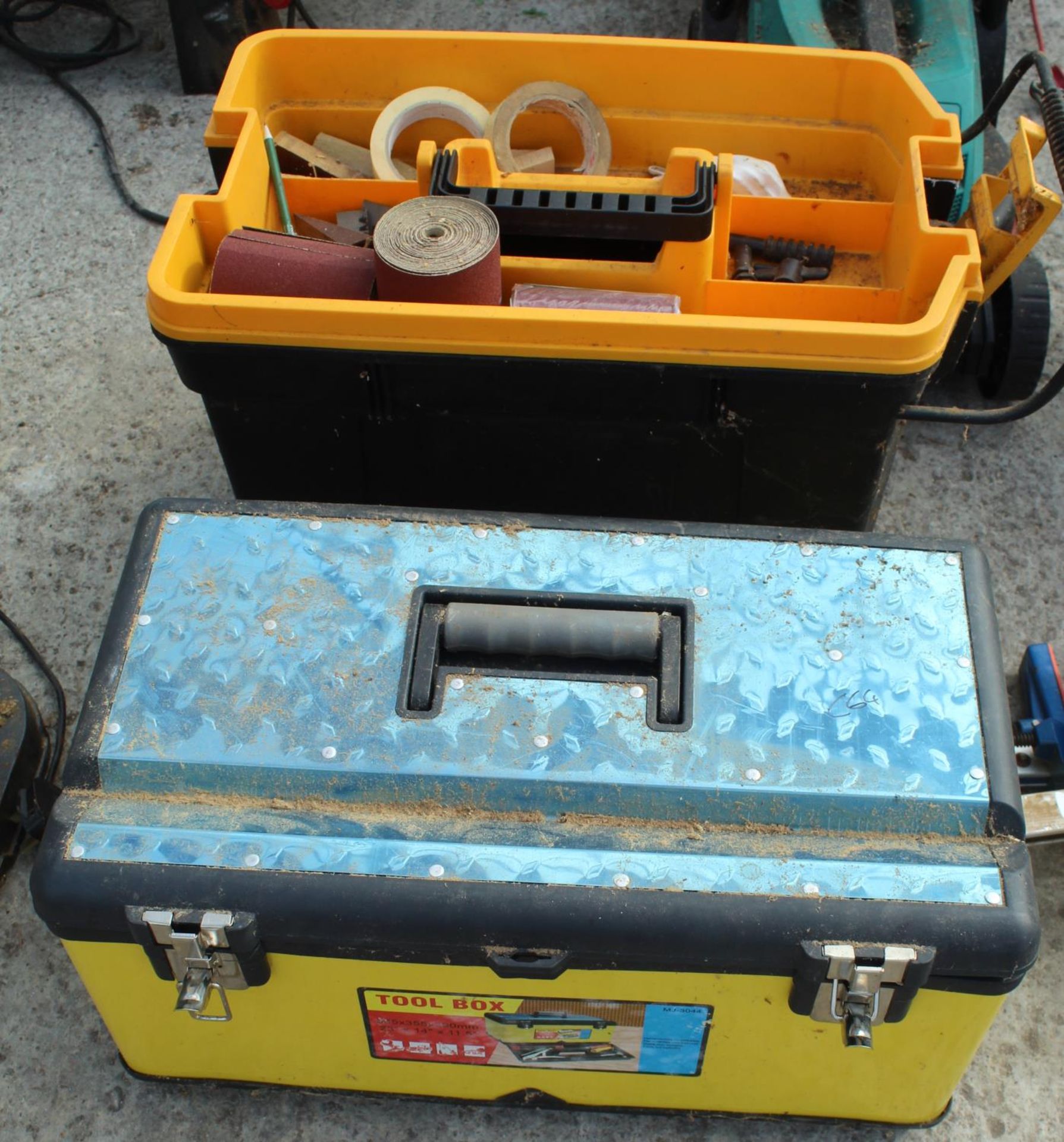 2 TOOL BOXES & CONTENTS NO VAT