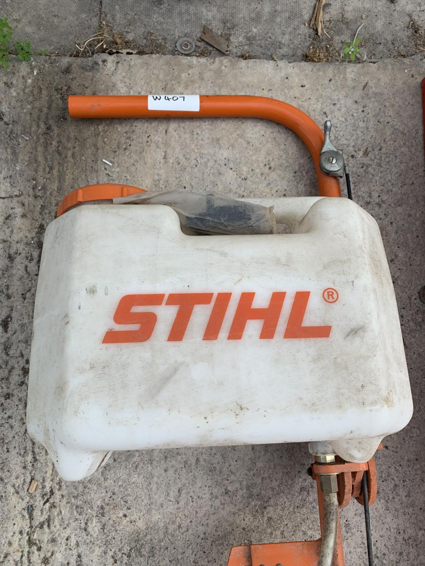 A STIHL PRESSURE WASHER AND A STIHL CONCRETE SAW TROLLEY - NO VAT - Image 5 of 6