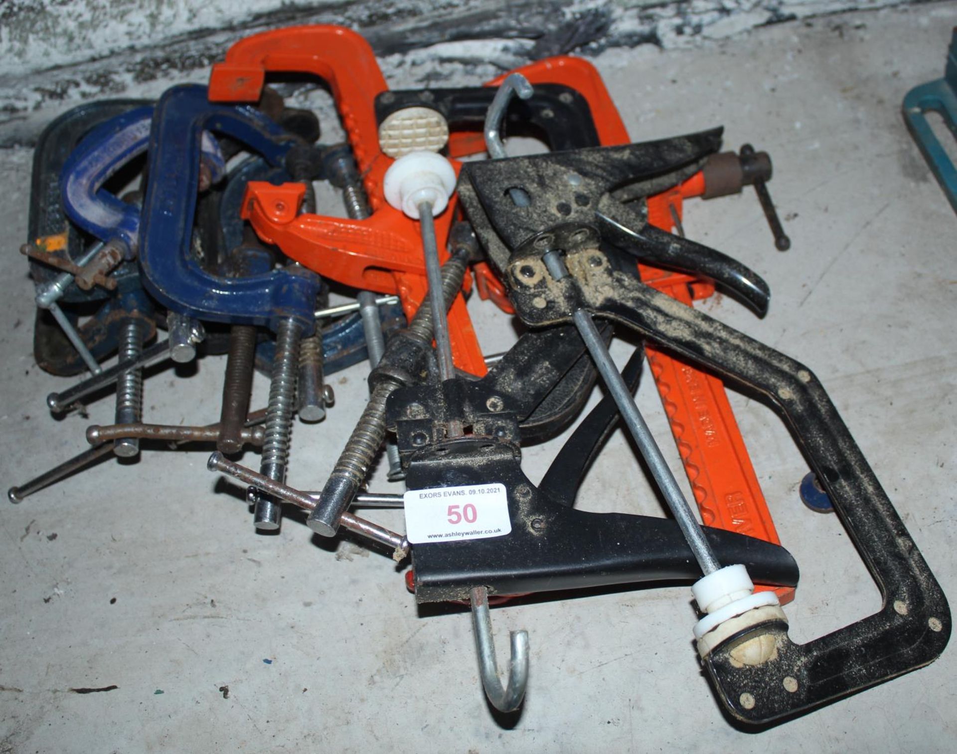 VARIOUS G CLAMPS