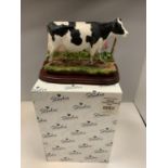 A BORDER FINE ART 'HOLSTEIN FRESIAN COW' A9630