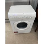 A WHITE HOTPOINT 6KG TUMBLE DRYER