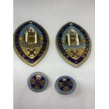 MEDALLIONS OF THE KNIGHTS OF COLUMBIA