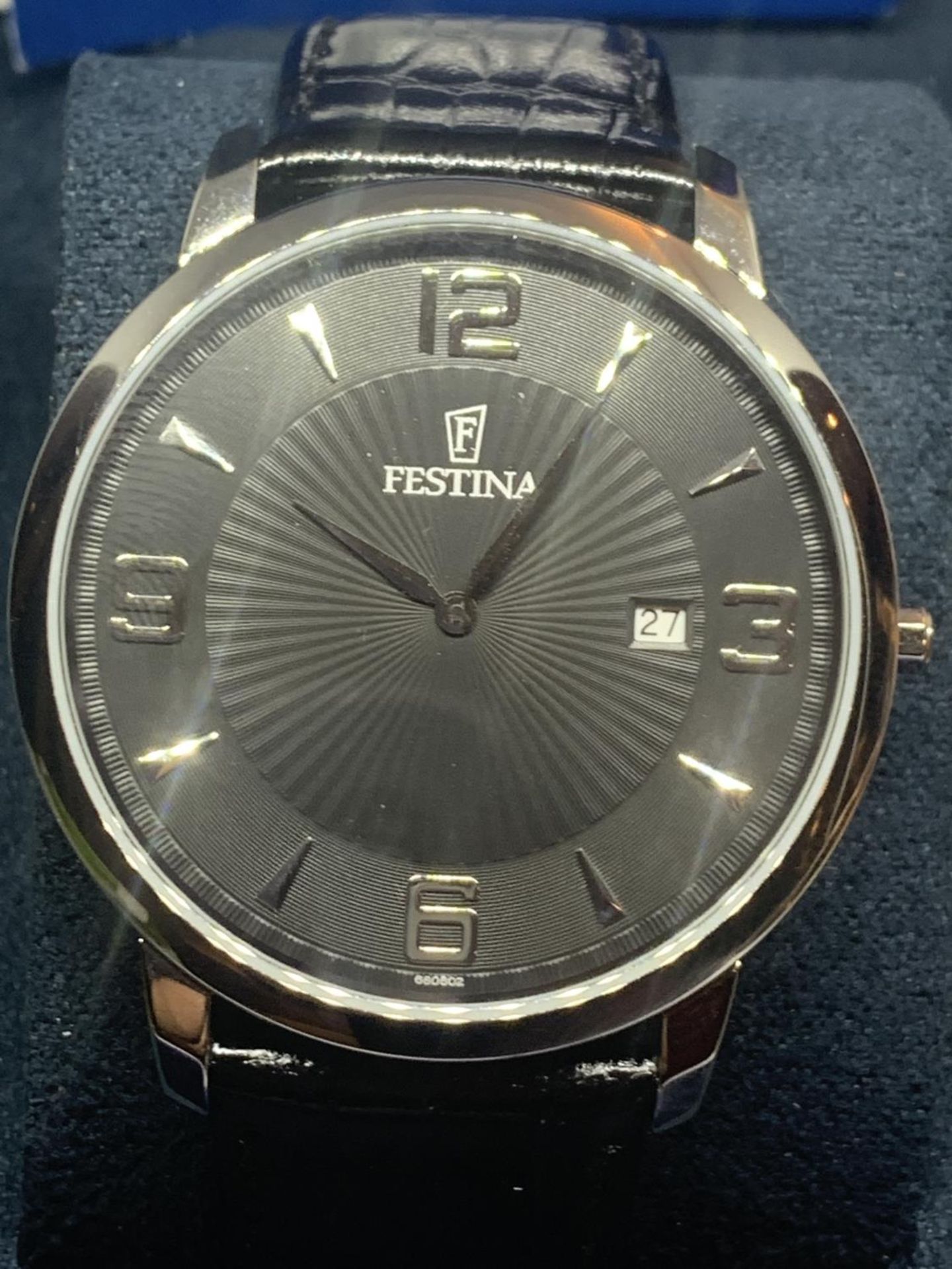 A BOXED FESTINA CALENDAR WRIST WATCH - Image 2 of 3