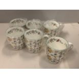 SIX MINTON HADDON HALL MUGS