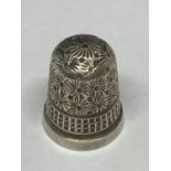 A HALLMARKED SILVER CHARLES HORNER THIMBLE