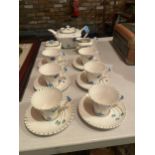 A KENTS ART DECO FIFTEEN PIECE TEA SET