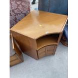 A RETRO TEAK NATHAN CORNER UNIT