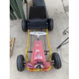 A RETRO CLARKES COMMANDOS PEDAL GO-KART