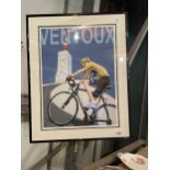 A MONT VENTOUX - TOUR DE FRANCE LIMITED EDITION CYCLING POSTER PRINT