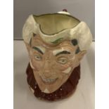 A ROYAL DOULTON TOBY JUG THE CLOWN