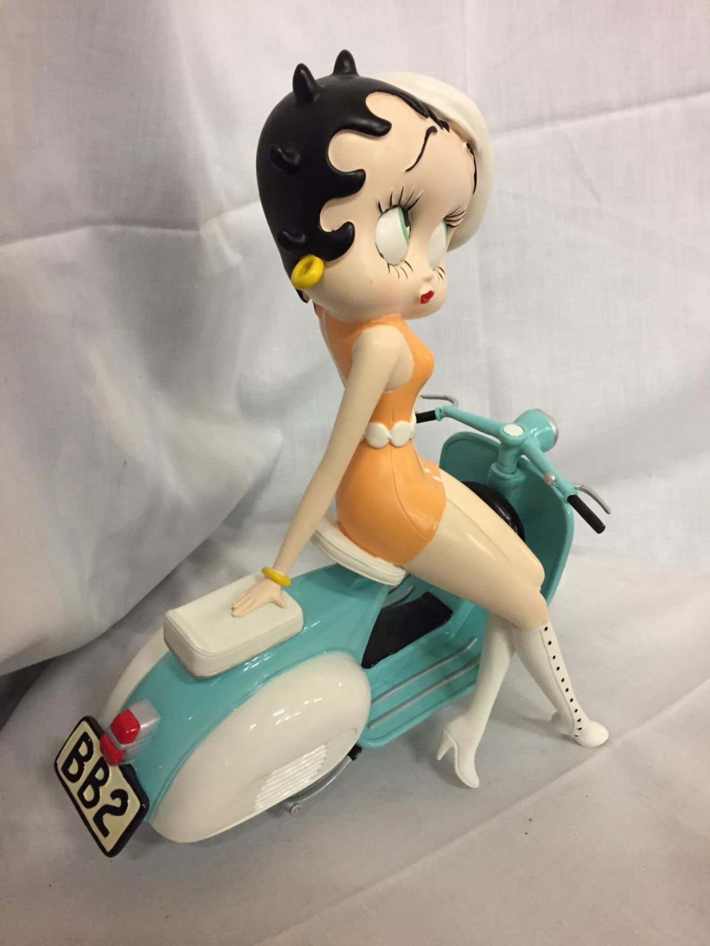 A BETTY BOOP ON A MOPED - Image 2 of 3