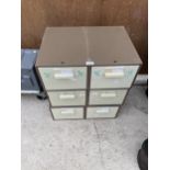 THREE TWO DRAWER FILING CABINETS
