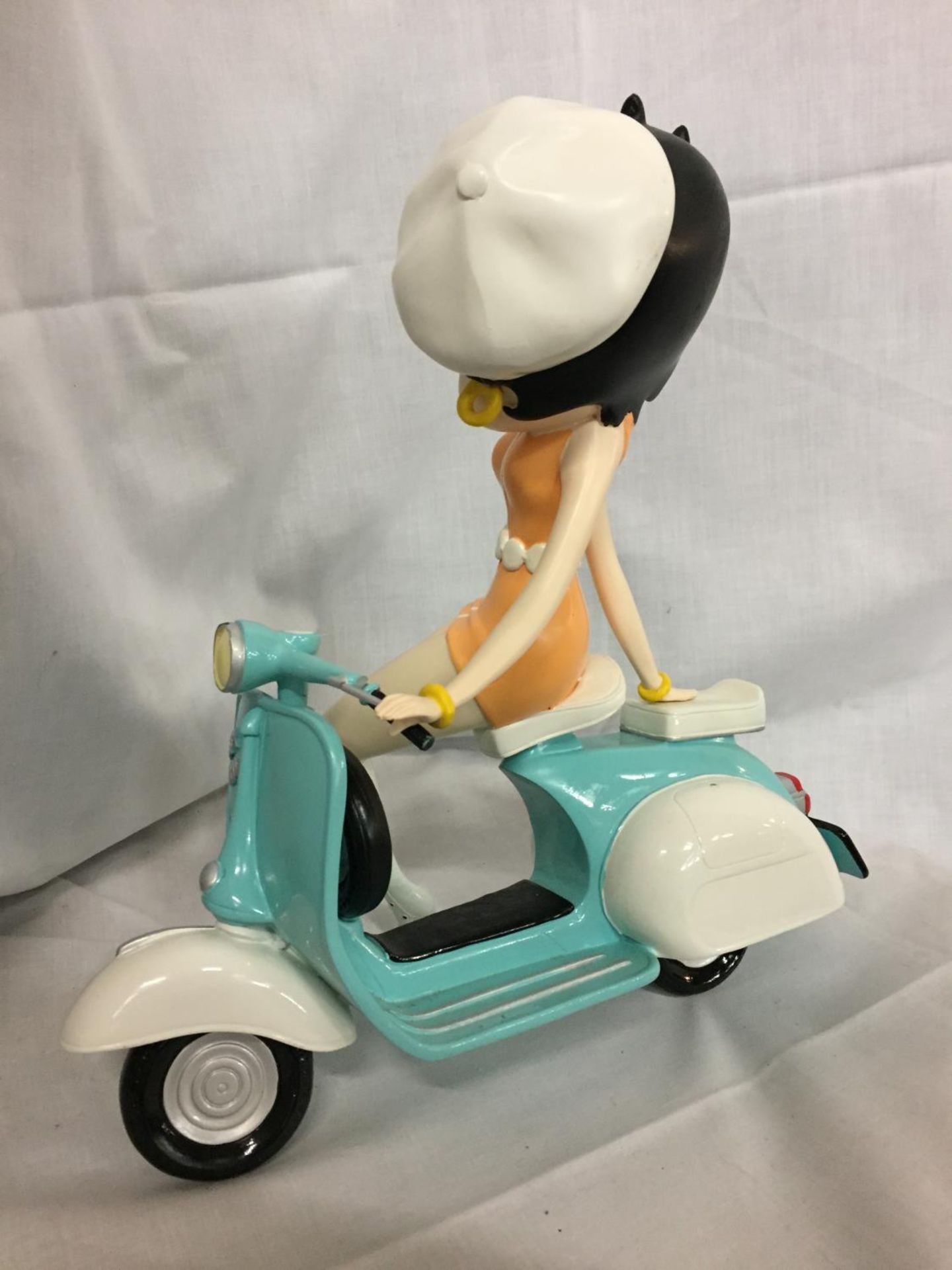 A BETTY BOOP ON A MOPED - Image 3 of 3