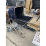 A VINTAGE MARMET PRAM